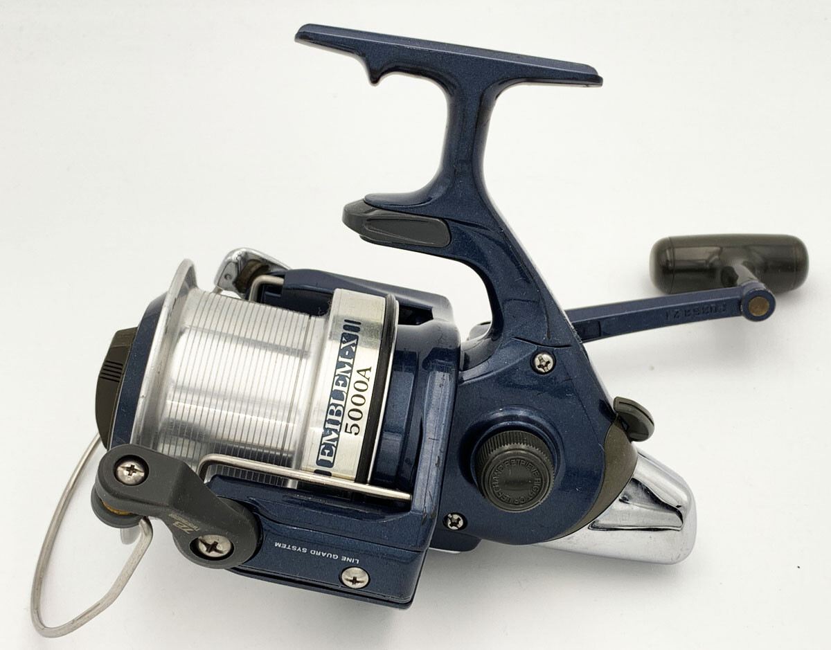 リール DAIWA EMBLEM-X 5000A 2 x Daiwa Emblem Z 5000A Old School Carp Reels With Daiwa