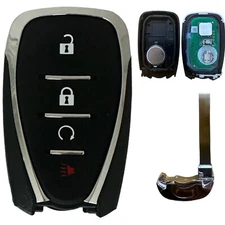 Remote Key Fob 4btn Remote Start for 2016 2017 2018 2019 Chevrolet Volt