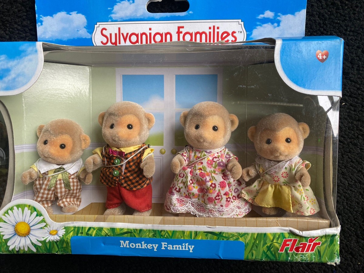 Sylvanian Families ~ Monkey Family ~ Flair ~ BOXED | eBay