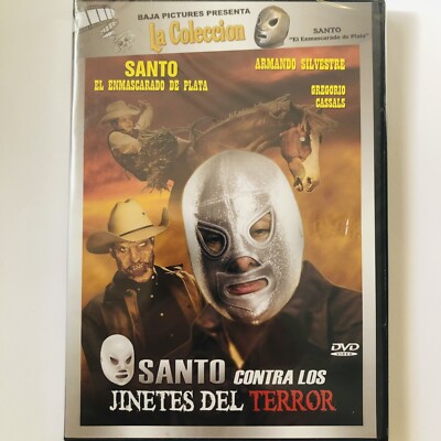 DVD EL SANTO CONTRA LOS JINETES DEL TERROR GREGORIO CASALS ARMANDO SILVESTRE