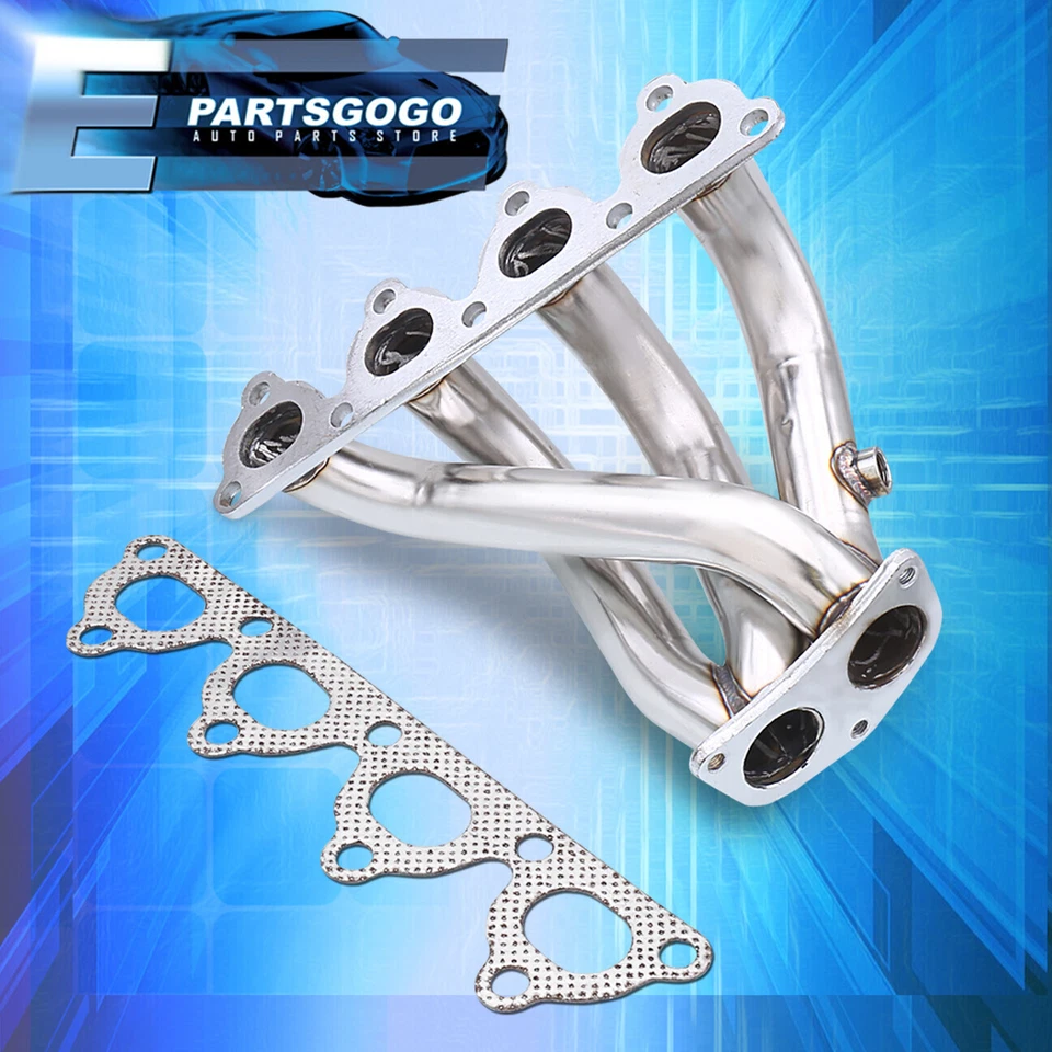 For Honda Civic Del Sol CRX D15 D16 SOHC GodSnow 4-2-1 Exhaust Manifold Header Foto 3 de 4