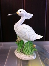 S. & I. BOND LTD London. Porcelain Water Birds MOORHEN or GREY HERON In Box