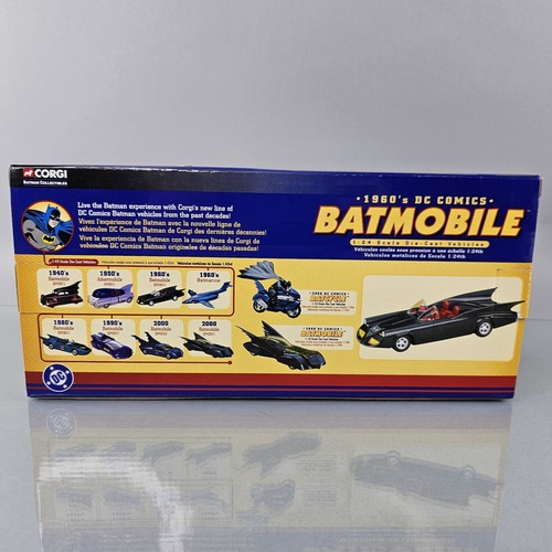 Corgi DC Comics 1960s BATMOBILE 1:24 Scale Diecast & Communicator 77501 OPEN BOX - Picture 12 of 16