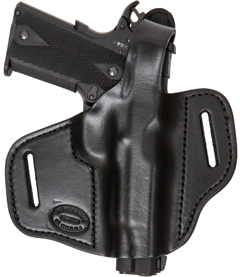 On Duty Conceal RH LH OWB Leather Gun Holster For Colt Defender - Image 4 of 4
