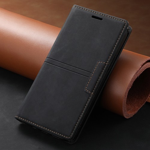 Custodia flip telefono in pelle per Samsung S23 S22 Ultra S21 S20 Plus Note20 S10 - Foto 12 di 53