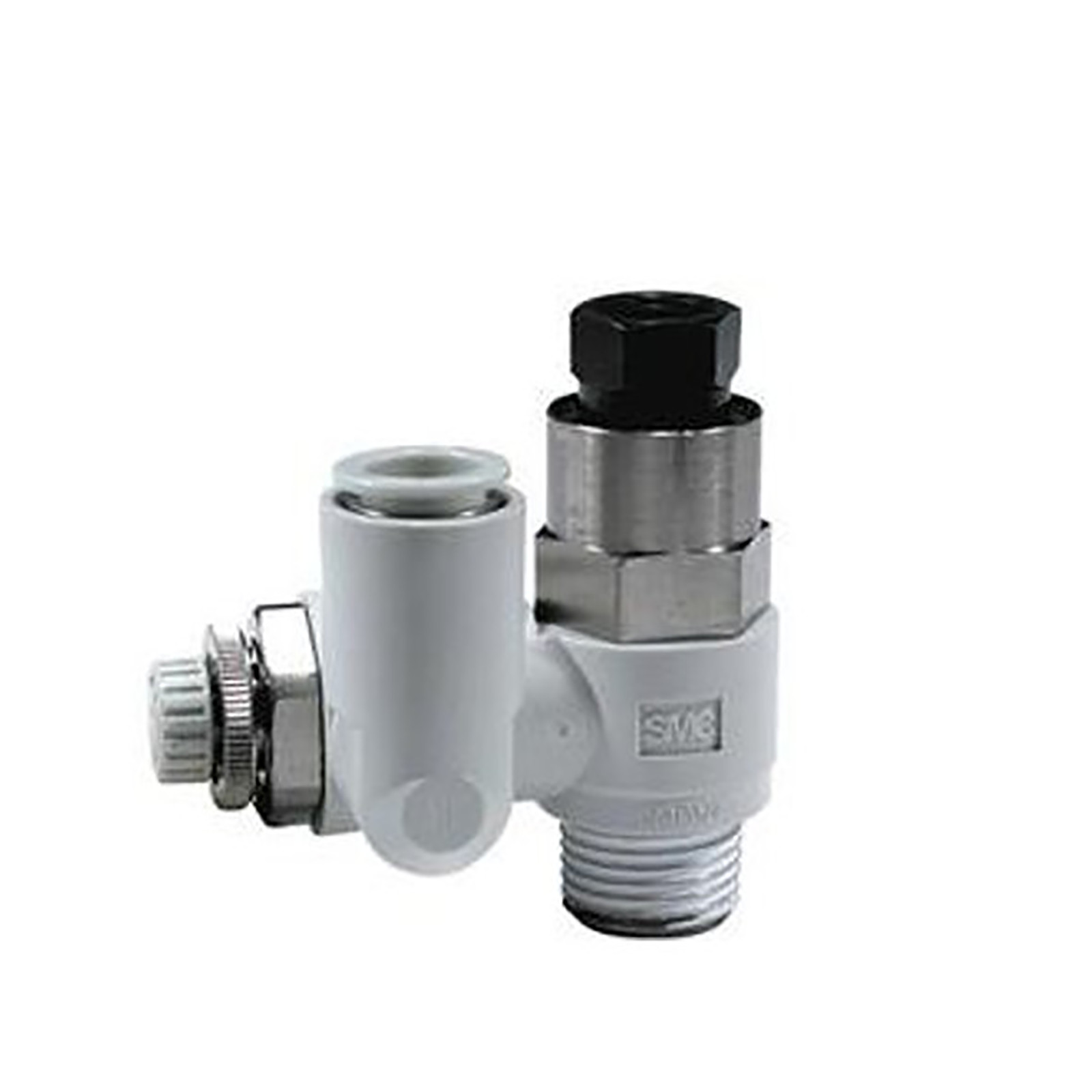 SMC ASP330F-01-08S Pneumatic Flow Control, Piping Type: Universal