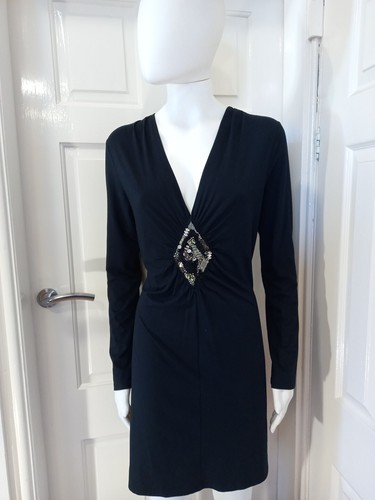 Marccain Damen Jersey/Diamant Abendkleid Größe M