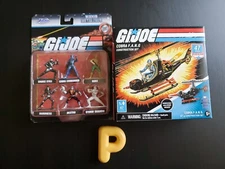 New! - Lot of 2 GI Joe - 1 Nano MetalFigs & 1 Cobra F.A.N.G Construction Set 