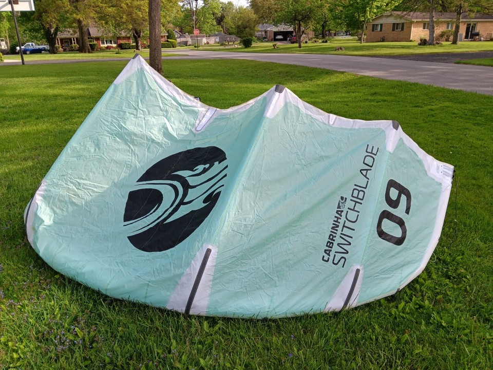 2023 Cabrinha Switchblade 9m kiteboarding kitesurfing board surf kite