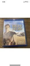 Ben-Hur 50th Anniversary 2-Disc Blu-ray 1959 BEST PICTURE CHARLTON HESTON EUC 