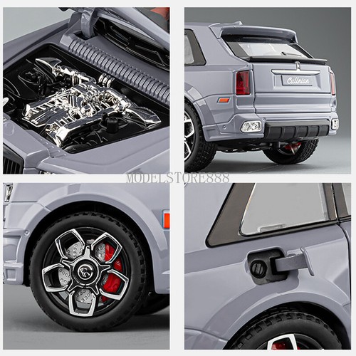 1/20 Scale Roll-Royce Cullinan Diecast Model Toy Car Sound Light Kids Toy Gifts - Picture 11 of 14