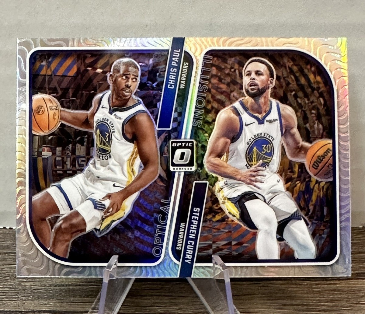 2023-24 Donruss Optic Steph Curry Chris Paul Holo Optical 2023-24 Donruss Optic Steph Curry Chris Paul Holo Optical