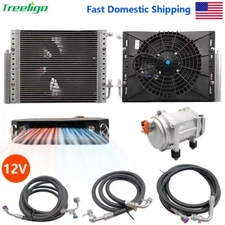 12V Universal Electric Cool&Heat Underdash Air Conditioner DC Auto Car A/C Kit