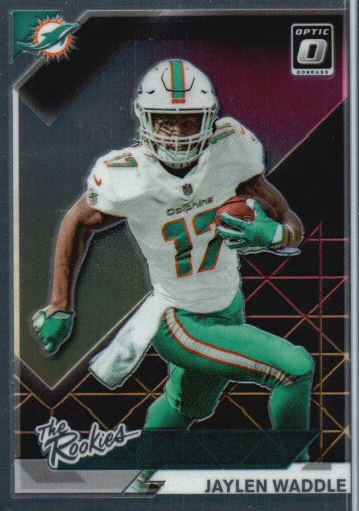 2021 Donruss Optic #TR-8 Jaylen Waddle The Rookies