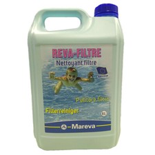Mareva Reva-Filtre Tanica 5l Detergente per Pulizia Fitri Piscina a Sabbia e non