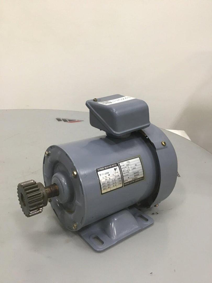YASKAWA .75 kW Induction Motor FEQ 71-2305 Used #135241 | eBay UK