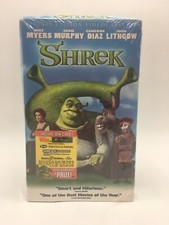 Shrek (VHS Tape, 2001) - Special Large Sleeve - Sealed