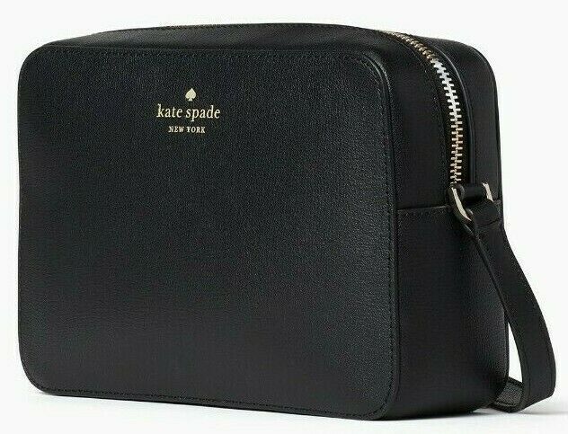 Kate Spade Harper Leather Crossbody Women's Purse - Black (WKR00062) for  sale online | eBay