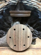 1 - EASY GRIP  Profiled Caribbean Rosewood  Turkey  Call Pot  No Tools Needed