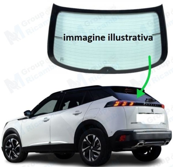 Peugeot 2008 2020 Danach Heckscheibe Heckklappe Heckklappe-image