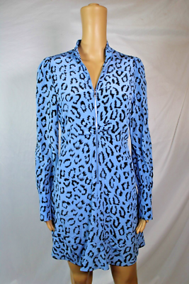 ALC Women's Blue Cheetah Print Dress Black & Blue - Size 4 | eBay ALC Women's Blue Cheetah Print Dress Black & Blue - Size 4 | eBay
