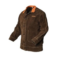 YESWELDER Leather Welding Jacket for Men Women, Heavy Duty welder jacket, Hea...