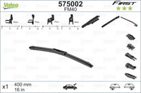 Valeo 575002 Wischerblatt FüR Alfa Romeo, Bmw, Chevrolet, CitroëN, Dacia, Daewoo
