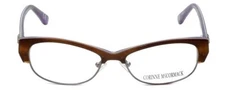 Corinne McCormack Reading Glasses Delancey in Stripe-Demi Tortoise Lavender 53mm