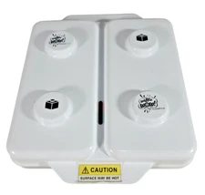 Waffle Wow Building Brick Waffle Maker- Stackable Bite Size- Nonstick Electric