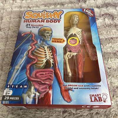 SmartLab QPG Lab for Kids, Squishy Human Body