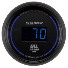 Autometer For Cobalt Digital 52.4mm Black 0-100psi Oil Pressure Gauge Autometer For Cobalt Digital 52.4mm Black 0-100psi Oil Pressure Gauge