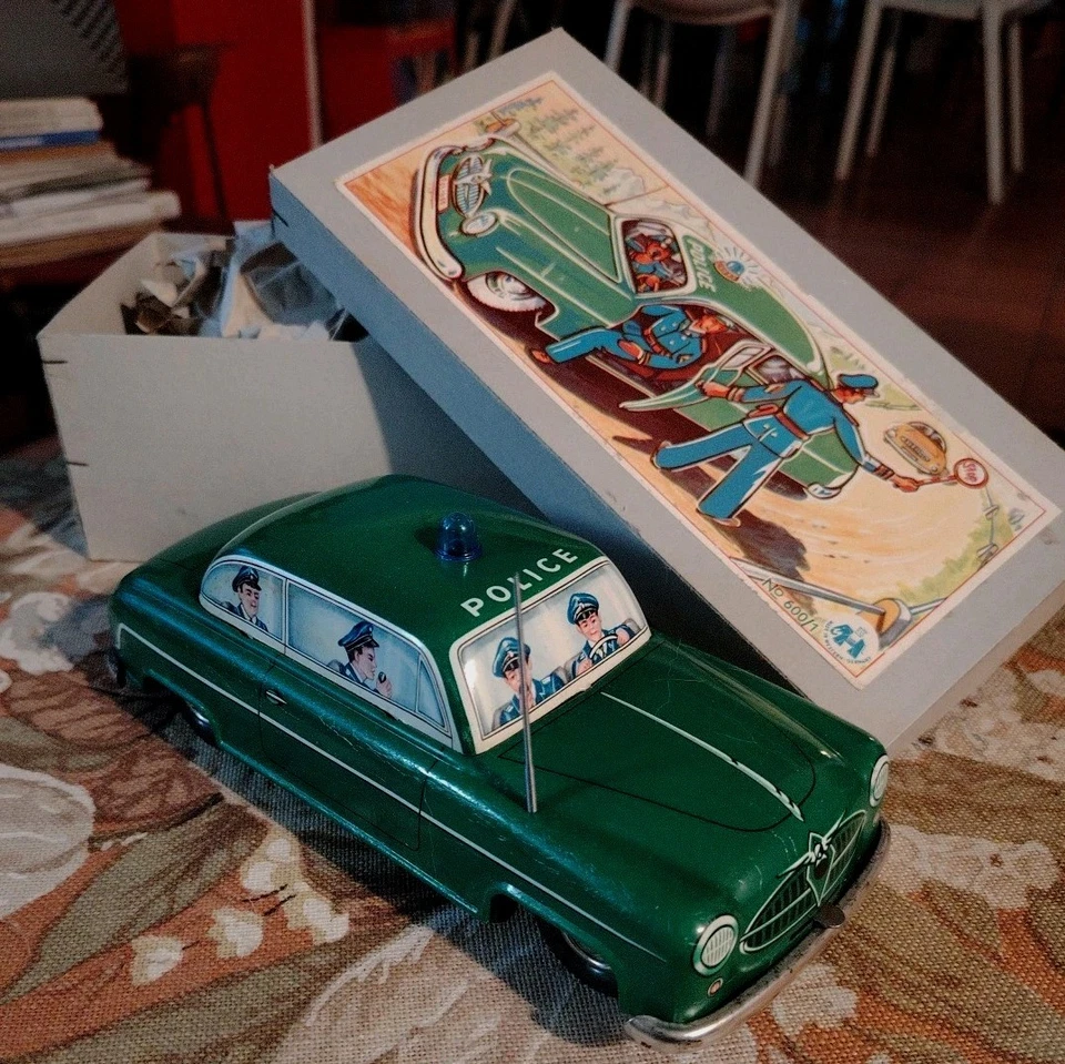 BLOMER & SCHÜLER - BS-600 POLICE - Anni 50/60 - Auto Latta - Germania - #57# - Immagine 2 di 4