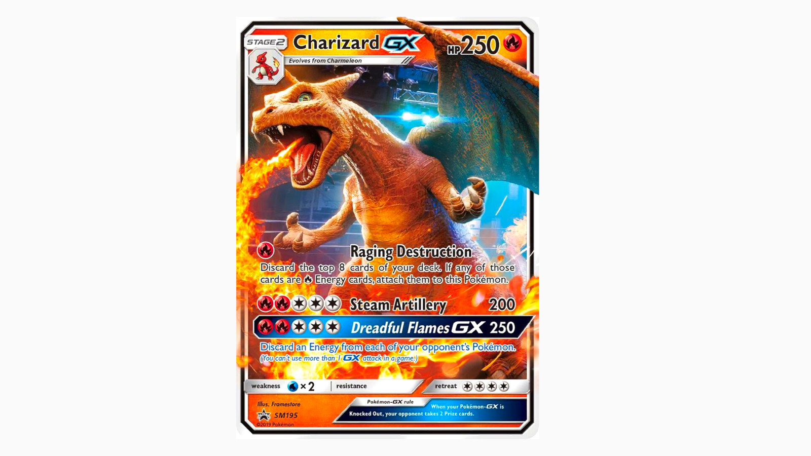 Charizard GX - SM195 - SM Promos (SMP)