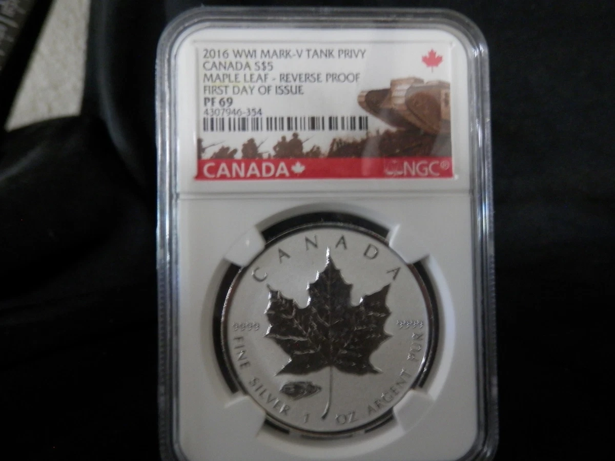 Canadian Maple Leaf Proof 2016 Silver Bullion Coins for sale | eBay