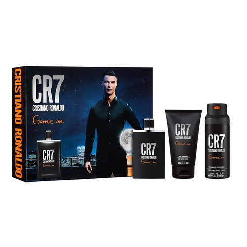 Cristiano Ronaldo Game On Men 3 Pc Gift Set 34 Oz Edt Spray