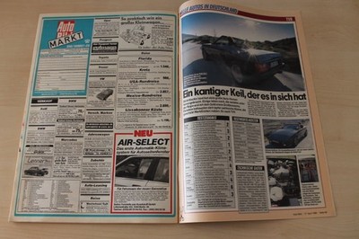 Auto Bild 16/1989 TVR 350i Roadster mit 198PS im TEST auf 2 Seiten