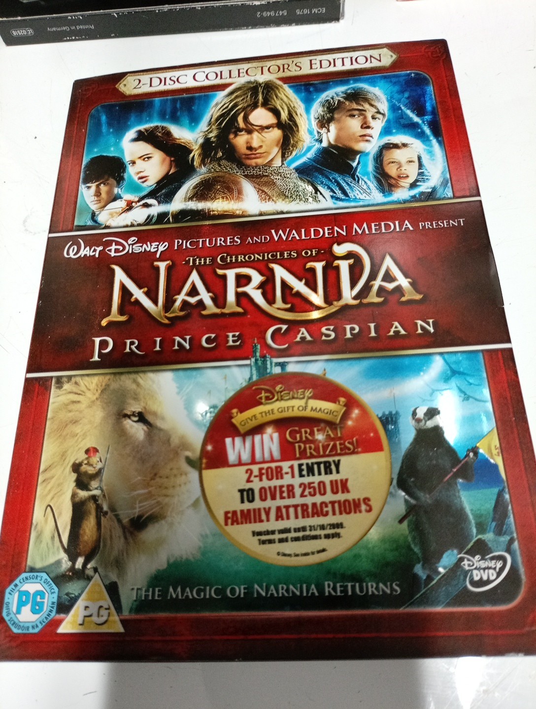 Narnia Prince Caspian DVD