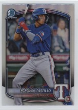 2025 Bowman Draft Chrome Refractor Yolfran Castillo #BDC-107 1q9u