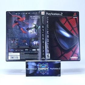 Spiderman PS2 CIB W/ Manual - PlayStation 2