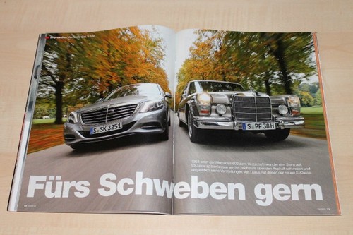 Auto Motor Sport AMS 23/2013 Mercedes 600 W100 mit 250PS besser als...?