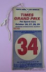 Original 1967 Ticket 10th Annual Los Angeles Times Grand Prix Racing Sports Cars — photo 1
