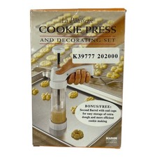 La Patisserie Cookie Press & Decorating Set w...