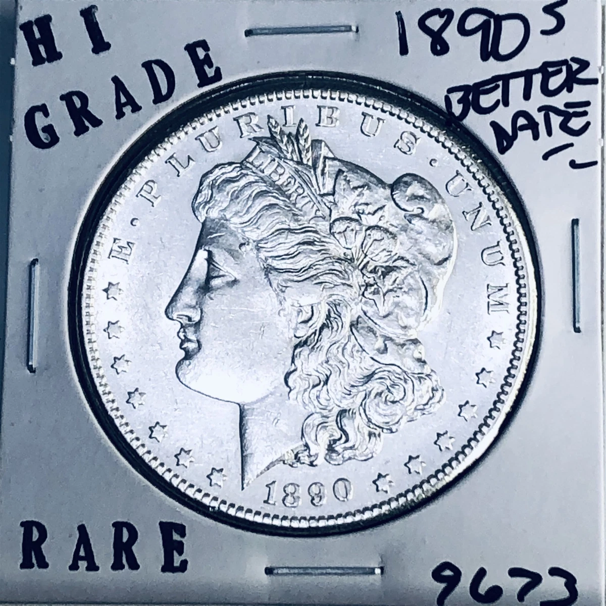 San Francisco Silver 1890 Year Morgan US Dollars (1878-1921) for