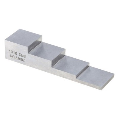 4 Step Calibration Block Steel Applicable Ultrasonic Thickness Gauge Thickness
