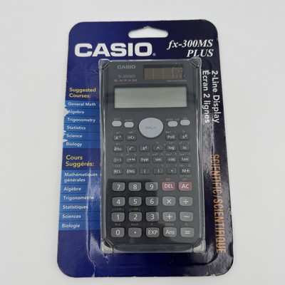 Casio fx-300MS Plus Scientific Calculator 2 Line Display Multi Replay