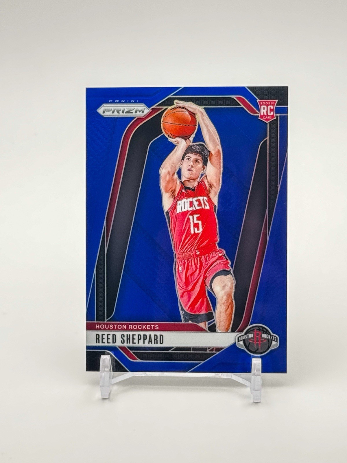 2024-25 Panini Prizm Reed Sheppard #268 RC Rookie Blue /199