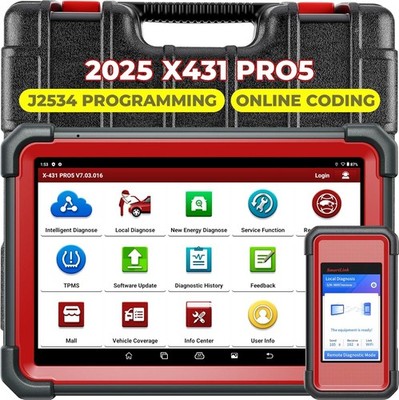 LAUNCH X431 PRO5 SCAN TOOL J2534 NEUPROGRAMMIERUNG ECU CODIERUNG TOPOLOGIE MAPPING BES
