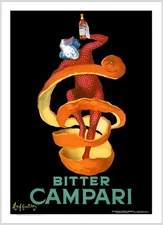 Leonetto Cappiello – Bitter Campari – 1921 – Italian Spirits Advertising Poster