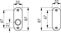 AMF Dr.-Ros.479 Alu.F1 Schildst.7Mm Rd.Ov - 15545