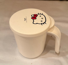Tupperware _Tasse 350mL mit Henkel und Deckel Motiv Kitty _ Ausstellungsstücke
